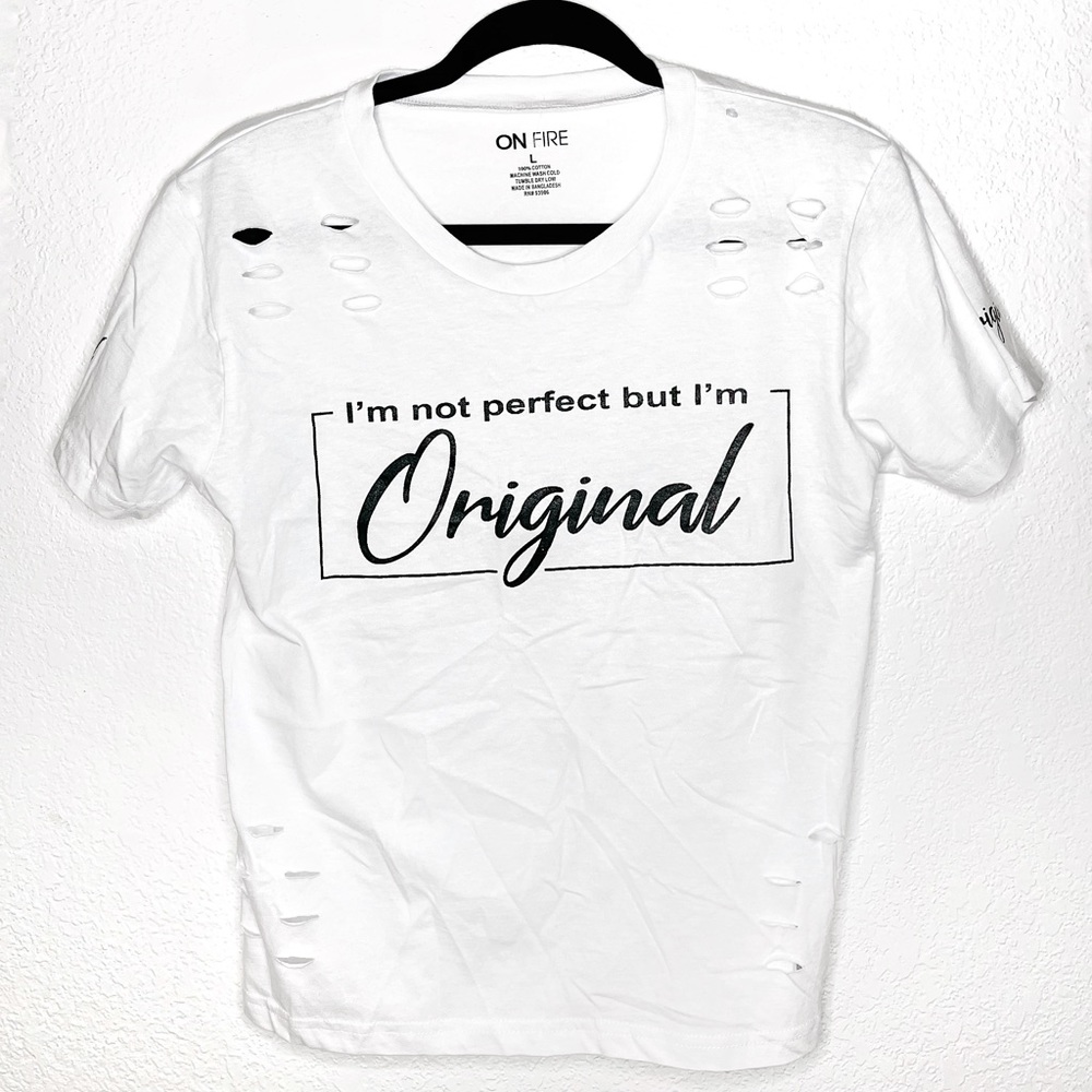 NWT On Fire Graphic Tee